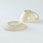 Чайная пара керамическая «Шебби», 2 предмета: чашка 250 мл, блюдце d=15 см
