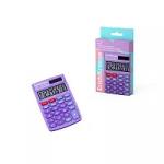 Калькулятор карманный 8-разрядов Erich Krause PC-101 Pastel, фиолетовый (в коробке по 1  штуке)