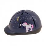 Шлем для верховой езды, детский, регулируемый размер, фиолетовый