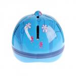 Шлем для верховой езды, детский, регулируемый размер, голубой