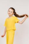 Блузка для девочки 05113 Желтый