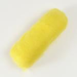 Шерсть для валяния "Кардочес" 100% полутонкая шерсть 100гр (лимон - 030)