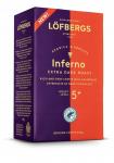 Кофе молотый Lofbergs Inferno extra dark roast 450 гр