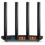 Wi-Fi роутер TP-Link ARCHER C6, 1267 Мбит/с, 4 порта 1000 Мбит/с, чёрный