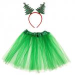 Новогодний карнавальный набор «Красавица-ёлочка», ободок, юбка, на новый год