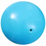 Мяч для художественной гимнастики «Металлик», d=15 см, цвет голубой