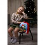 Новогодний детский рюкзак «Песик у ёлки», 26*24 см, на новый год