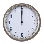 LADECOR CHRONO Часы настенные круглые, пластик, d27 см, 1xАА, тикающий ход, пластик, арт08-10