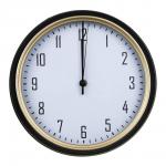 LADECOR CHRONO Часы настенные круглые, пластик, d27 см, 1xАА, тикающий ход, пластик, арт08-11