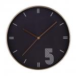 LADECOR CHRONO Часы настенные круглые, пластик, d30 см, тикающий ход, 1xАА, арт08-30