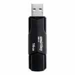 Флешка Smartbuy 16GBCLU-K3, 16 Гб, USB3.0, чт до 175 Мб/с, зап до 25 Мб/с, черная