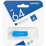 Флешка Smartbuy 64GBDB-3, 64 Гб, USB3.0, чт до 75 Мб/с, зап до 15 Мб/с, синяя