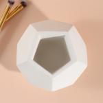 Подставка для благовоний "Пятиугольник" 11х11х7,5 см белый