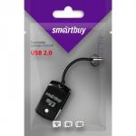 Картридер Smartbuy 706, MicroSD, черный