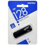 Флешка Smartbuy 128GBCLU-K3, 128 Гб, USB3.0, чт до 175 Мб/с, зап до 25 Мб/с, черная