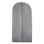 BY Швеция Чехол для одежды 60х130см, с молнией, полиэстер, серый