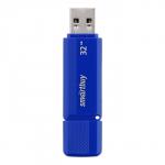 Флешка Smartbuy 32GBDK-B, 32 Гб, USB2.0, чт до 25 Мб/с, зап до 15 Мб/с, синяя