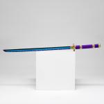 Сувенирное оружие "Катана Энма" 102 см, фиолетовая, пенополистирол