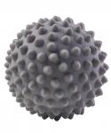 БЕЗ УПАКОВКИ Мяч для МФР RB-201, 9 см, поливинилхлорид, массажный, серый