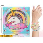 Набор для создания украшений DIY: Бусы и браслеты - Happy Unicorn (LD6044-1)