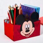 Органайзер для канцелярии, 15х10х8 см, микки маус Disney