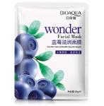 772691 - 951308 BIOAQUA Wonder Маска-салфетка для лица с экстрактом голубики (питание и увлажнение), 30 г