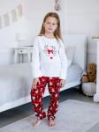 Пижама детская, модель 324, трикотаж (26 размер, Олень Гламур)