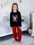 Пижама детская, модель 324, трикотаж (26 размер, Олень Хо-хо-хо)
