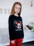 Пижама детская, модель 324, трикотаж (26 размер, Олень Хо-хо-хо)
