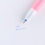 Ручка прикол шариковая синяя паста пластик с резиновым доп.элементом «Сильной и независимой»