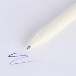 Ручка прикол шариковая синяя паста пластик с резиновым доп.элементом «Исполняю желания»
