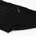 Трусы женские шорты, цвет чёрный, размер 46