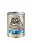 Влажный корм для кошек Vetlunch Renal профилактика болезней почек консервы 340 г