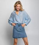 Джинсовая юбка #КТ3302 (1)-1