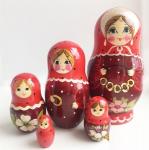 Матрешка Баранки 5 кукольная