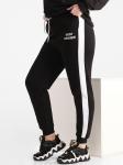 Брюки спортивные утепленные черные женские
