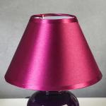Лампа настольная 32006/1 E14 40Вт фиолетовый 17х17х24 см RISALUX