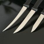 Набор кухонных ножей TRAMONTINA Felice, 3 шт, цвет черный