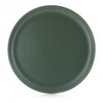 Тарелка обеденная RIPPLE 27см, зеленая