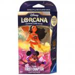 Disney Lorcana: Стартовая колода Amber & Amethyst издания The First Chapter на английском языке