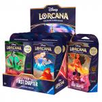 Disney Lorcana: Набор из 12 колод издания The First Chapter на английском языке