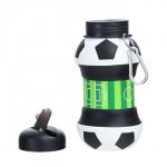 Бутылка для воды, 550 мл, "Футбольный мяч", складная, 18 х 8.7 см