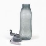 Бутылка для воды, 600 мл, 23 х 6.6 см, серая