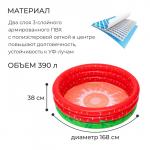 Бассейн надувной Sweet Strawberry, 168 x 168 х 38 см, 51145 Bestway