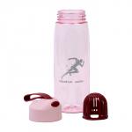 Бутылка для воды, 550 мл, "Движение - жизнь", розовая