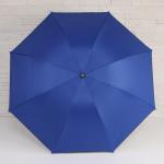 Зонт механический «Однотонный», ветроустойчивый, 4 сложения, 8 спиц, R = 48 см, цвет МИКС