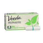 Тампоны "Veeda" Regular Tampons из натурального хлопка без аппликатора