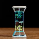 Гелевые часы "Мерилей", антистресс, 5 х 12 см, синие