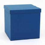 Коробка для воздушных шаров, Синяя 60 х 60 х 60 см