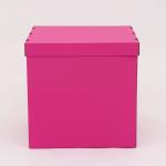 Коробка для воздушных шаров, Розовая 60 х 60 х 60 см